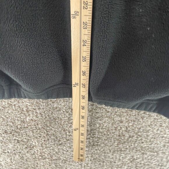 Laguna Beach California Sweatshirt Adult Medium Black Quarter Zip Fleece Preppy - Picture 8 of 11